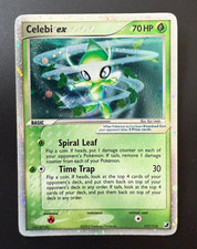 Celebi EX 117/115 Ex Forces Inconnues 2005 Holo Secret Rare Carte Pokemon