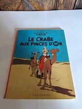 tintin le crabe aux pinces
