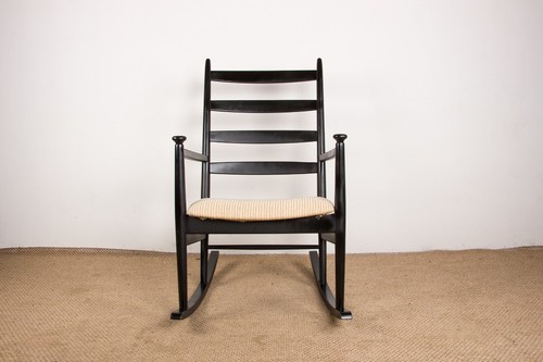 Rocking chair danois teck - chair, danois,
