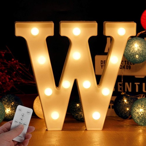 Panneau lettres lumineuses - lettres,