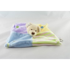 Doudou plat ours multicolore CMP - 2032