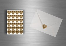 Lot 24x Autocollant sticker scrapbooking DIY Thanks you remerciement merci A