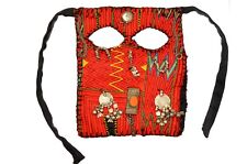 Ancien masque facial d'Arabie saoudite. Ancienne burqa du Moyen-Orient