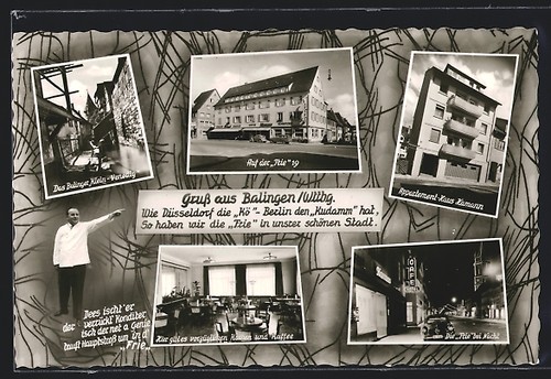 Carte postale balingen - carte,