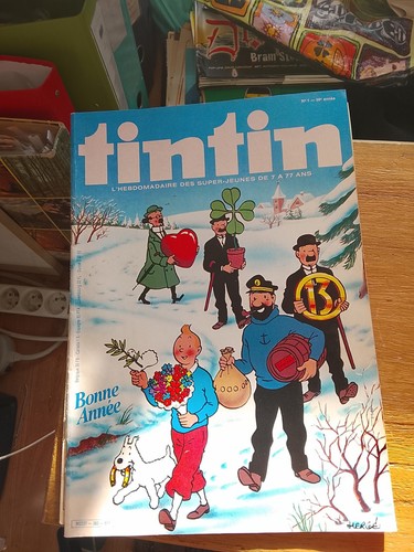 Tintin 382 avec - avec, calendrier
