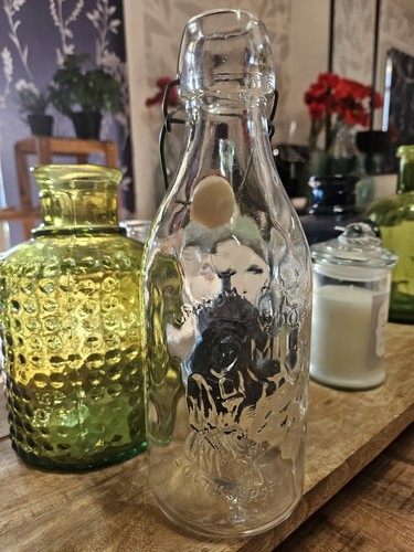 Bouteille lait verre - bouteille, de