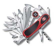 Victorinox - Couteau Suisse Evogrip S54 Rouge Noir 32 Fonctions - 2.5393.SC