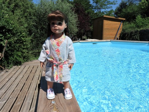 Tenue bain pour poupée - de,