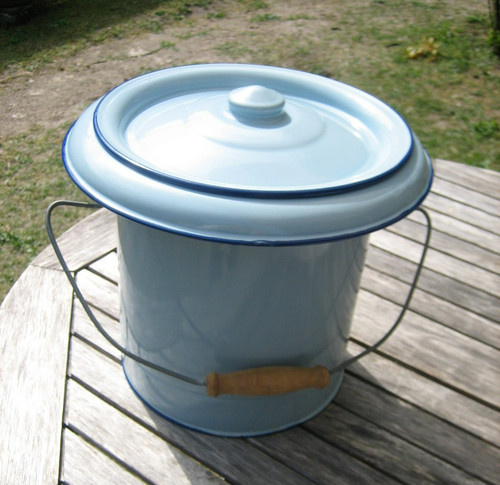 Ancien pot chambre seau - pot,