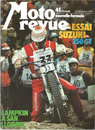 Moto revue 2210 suz 750 - moto, n°2210
