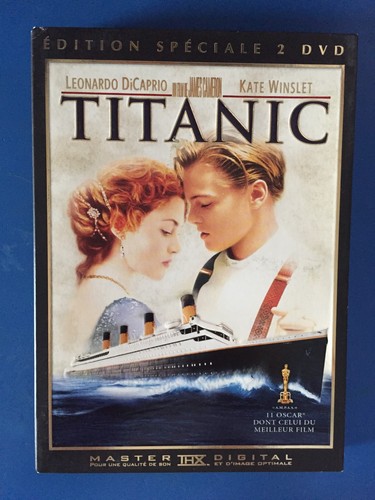 Titanic dvd boitier carton - titanic,