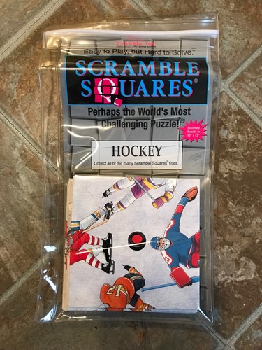 Scramble squares hockey - scramble, squares: