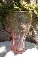 COCA COLA VERRE COLLECTOR - ROSE SAUMON - McDO MC DONALD'S