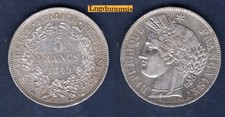 5 Francs Cérès 1849 A Paris