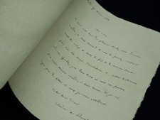 Theodore De BANVILLE - lettre