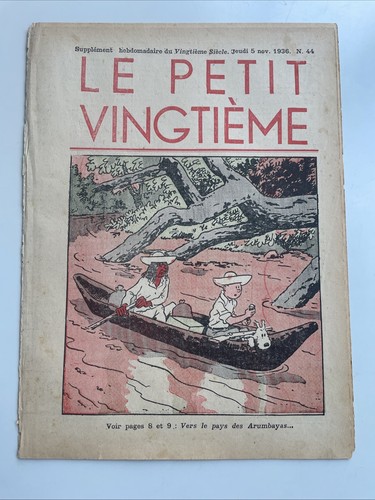 Petit vingtième tintin - petit,
