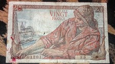 Billet 20 Francs Pêcheur