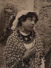 Von Gloeden, portrait Vintage print  Tirage argentique d'époque  31,3x41,4 