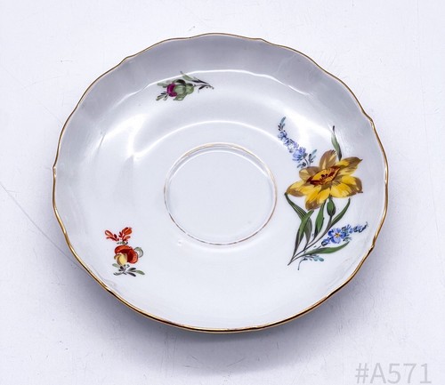 Meissen sous tasse - sous-tasse, en
