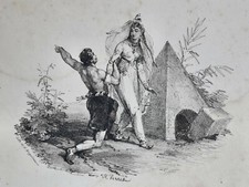 HORACE VERNET Lithographie