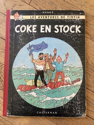 Hergé tintin coke - bd, stock