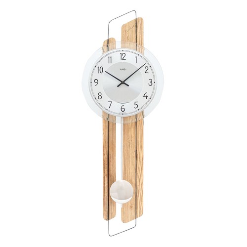 Horloge murale pendulaire ams - horloge,