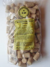 Bouchons de liége 38x24 Latexé sachet de 100