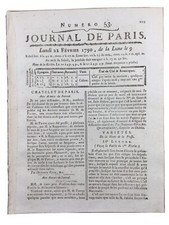 Liberté de la Presse 1790