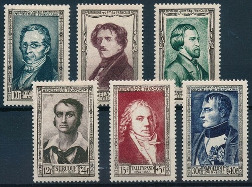Timbre france 891 896 série - france,