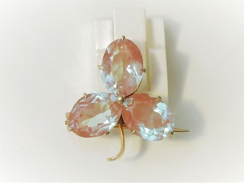 Belle broche trefle - broche,
