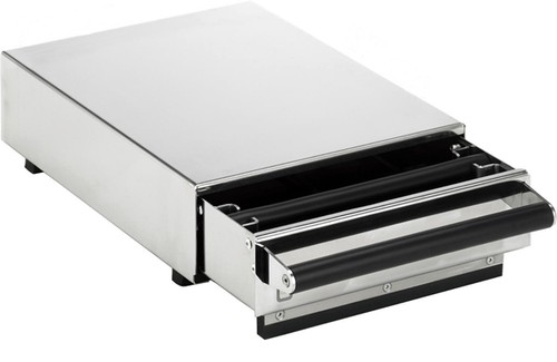 Tiroir inox fond café - inox,