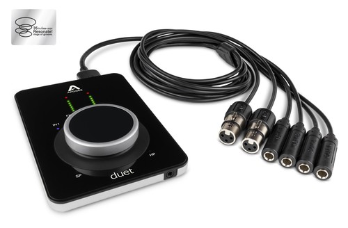 Apogee audio interface - duet, 3