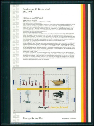 Germany etsb 1998 - etsb, 1998/25a