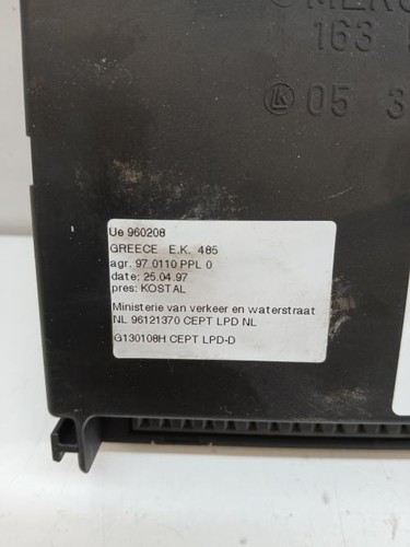 Boitier confort mercedes - confort,