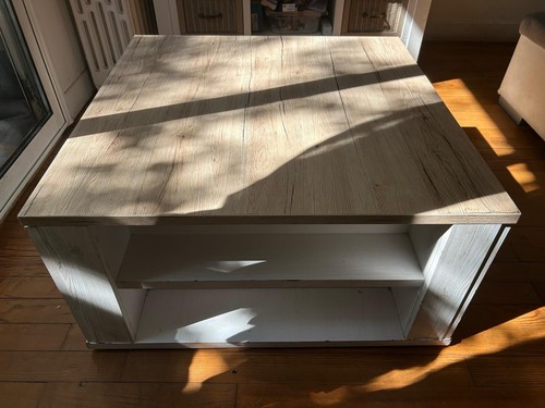Meuble rangement bois clair - meuble,