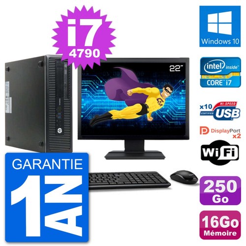 800 ecran 22 core - pc, hp