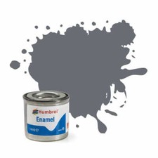 Humbrol - 5 GRIS AMIRAL BRILLANT Admiralty dark grey peinture email 14ml  AA0059
