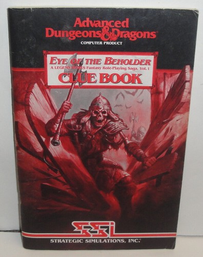 1991 eye the beholder - ad&d,