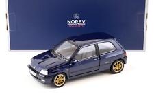 1:18 NOREV Renault Clio Williams 1993 Bleu Métallisé 185230
