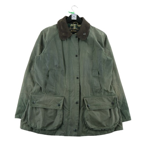 Barbour parka tartan wax - barbour,