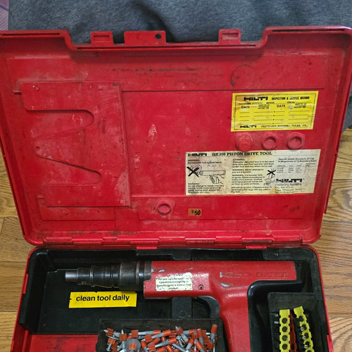 Hilti 350 powder - 350, actuated