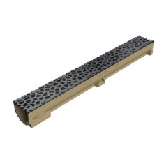 Caniveau béton polymère h95 - béton,