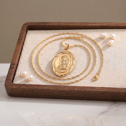 Collier prestige médaille - -,