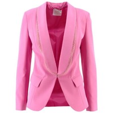Veste Fuchsia Avec Crochet Et Tulle Avec Broderie Article ALMAAZ RCP2305395009
