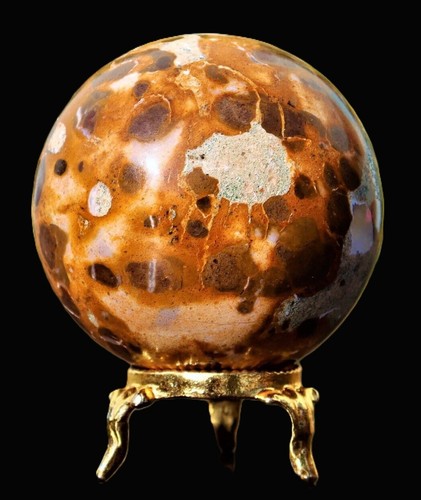 Cristal balle sphère léopard - sphère,