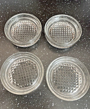 Réhausseurs, Dessous de pieds de Table, Meubles, Piano, en verre moulé vintage