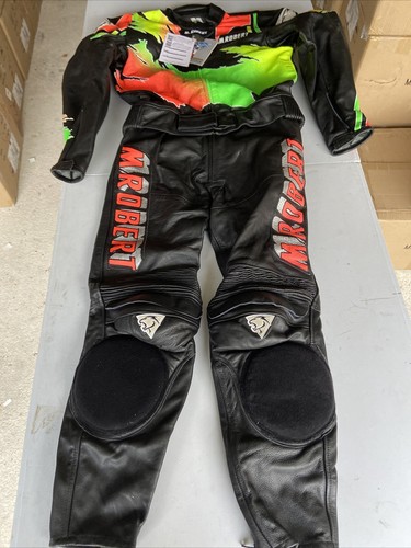 Combinaison moto cuir robert - m,