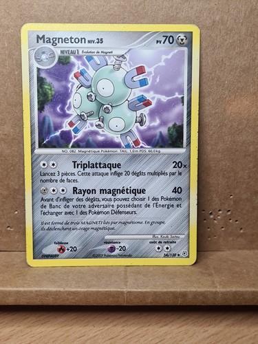 Carte pokémon magneton 130 - pokémon,