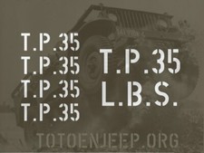 POCHOIR STENCIL MARQUAGE SET2