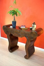Bois Massif Buffet Bois de Teck Console Table Console en Rustique Bali Neuf
